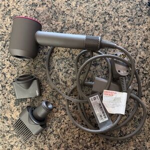 Dyson Hair Dryer - Gray and Pink